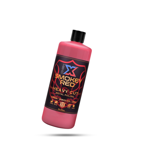 Smokey Red: Heavy Cut Metal Polish From Chem-X